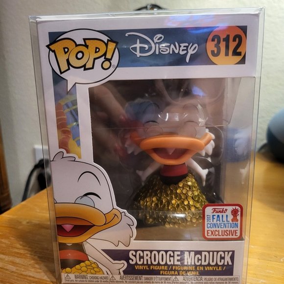 Disney Scrooge McDuck 2017 Fall Convention Exclusive Funko Pop - Picture 1 of 9